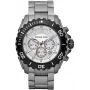 Michael Kors MK8230 Orologio al quarzo da uomo, 47 mm, argento/nero