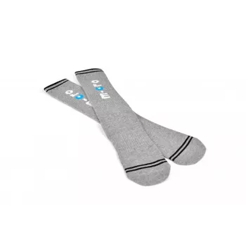Micro Grey Socks - 3 paia, calzini no-show alla caviglia, unisex