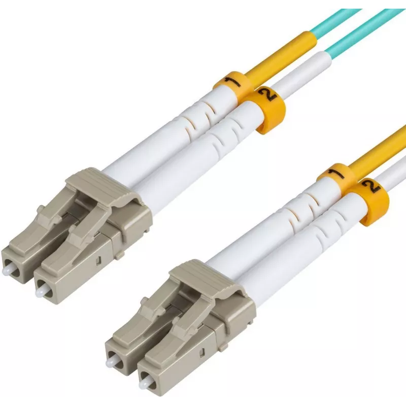 Microconnect FIB442012 cavo in fibra ottica InfiniBand OM3 – LC-LC 12 m blu
