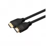 MicroConnect cavo HDMI High Speed con Ethernet, 1 m CCS, nero