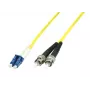 MicroConnect cavo patch LC/PC a ST/PC 10 m 9/125 monomodale duplex