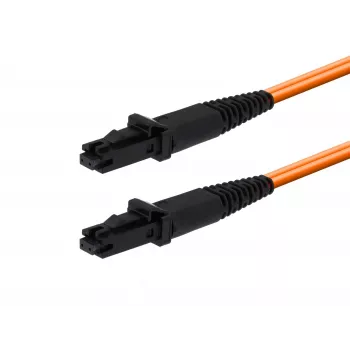MICROCONNECT cavo patch in fibra ottica MTRJ/UPC a MTRJ/UPC 0,5m OM1 duplex, arancione