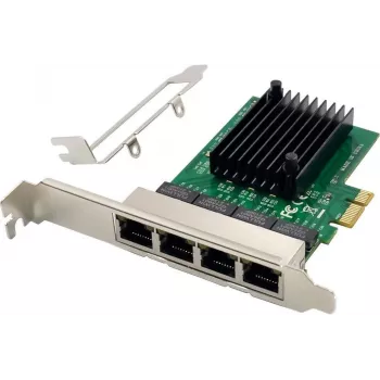 MicroConnect scheda di rete PCIe x1 Gigabit Ethernet RTL8111F MC-PCIEX1-RTL8111F-Q