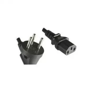 MicroConnect PE010418ISRAEL Cavo di alimentazione tipo H a C13 1,8 m nero