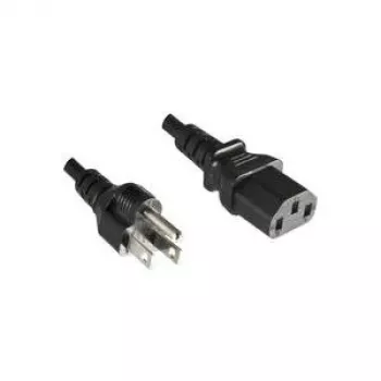 Microconnect PE010418JAPAN Cavo di alimentazione NEMA 5-15P a IEC C13 1,8 m nero
