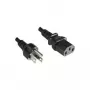 Microconnect PE010418JAPAN Cavo di alimentazione NEMA 5-15P a IEC C13 1,8 m nero