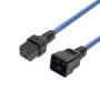 MICROCONNECT cavo di alimentazione C19 IEC Lock - C20, 2m, 16A, C19 con blocco a C20, nero