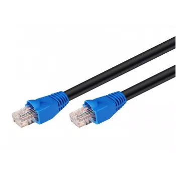 MICROCONNECT cavo patch U/UTP CAT6 0,5m per esterni – nero