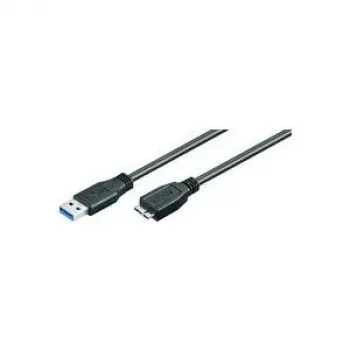 MicroConnect Cavo USB 3.0 - 5m, connettore maschio USB-A a connettore maschio Micro-USB B, nero USB3.0AB5MICRO