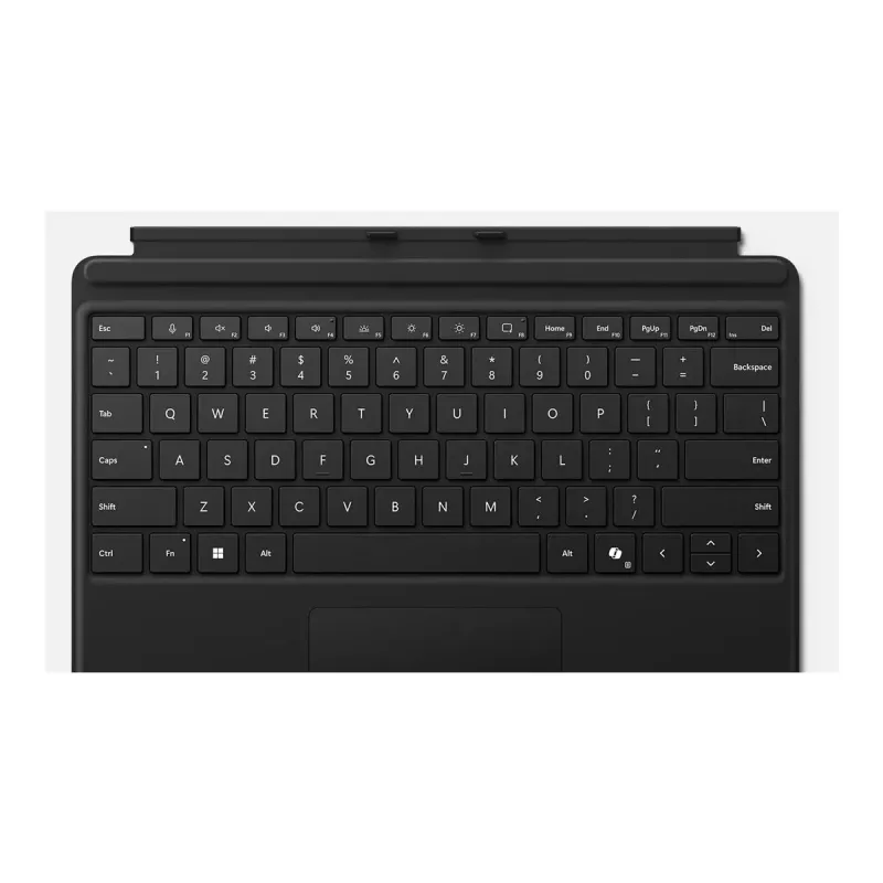 Tastiera Microsoft Surface Pro - Tastiera con touchpad - Retroilluminata - QWERTY - Inglese - Nero - per Microsoft Surface Pro 8, Pro 8 for Business, Pro 9, Pro 9 for Business, Pro 10 for Business, Pro (11th Edition)