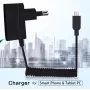 Cavo MicroUSB caricabatterie nero 1m USB 2.0
