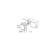 Midea MDWEB1403MB-WS lavastoviglie da incasso, 14 coperti, C, 44 dB