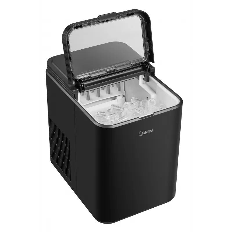 Midea macchina portatile per cubetti di ghiaccio MERI12BG30EU 180W 1,3L nero