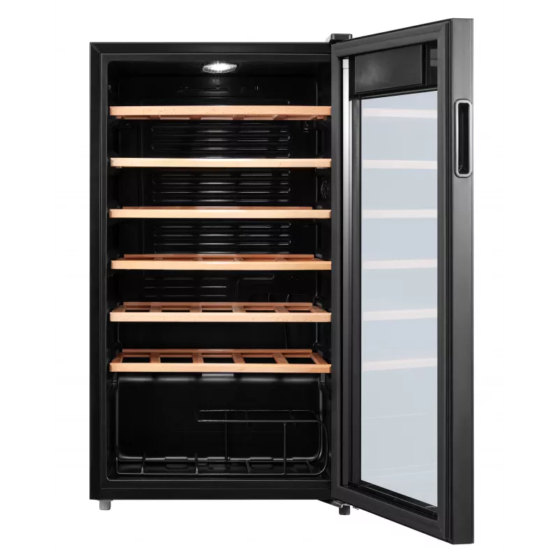 Midea Cantinetta vini MDRW150FGG22W a libera installazione 34 bottiglie nero