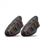 Midland BTX1 PRO S-TWIN Intercom Bluetooth per moto Twin Pack con portata 800 m, batteria 23 h, IPX6, soppressione del rumore DNK, radio FM, accoppiamento universale