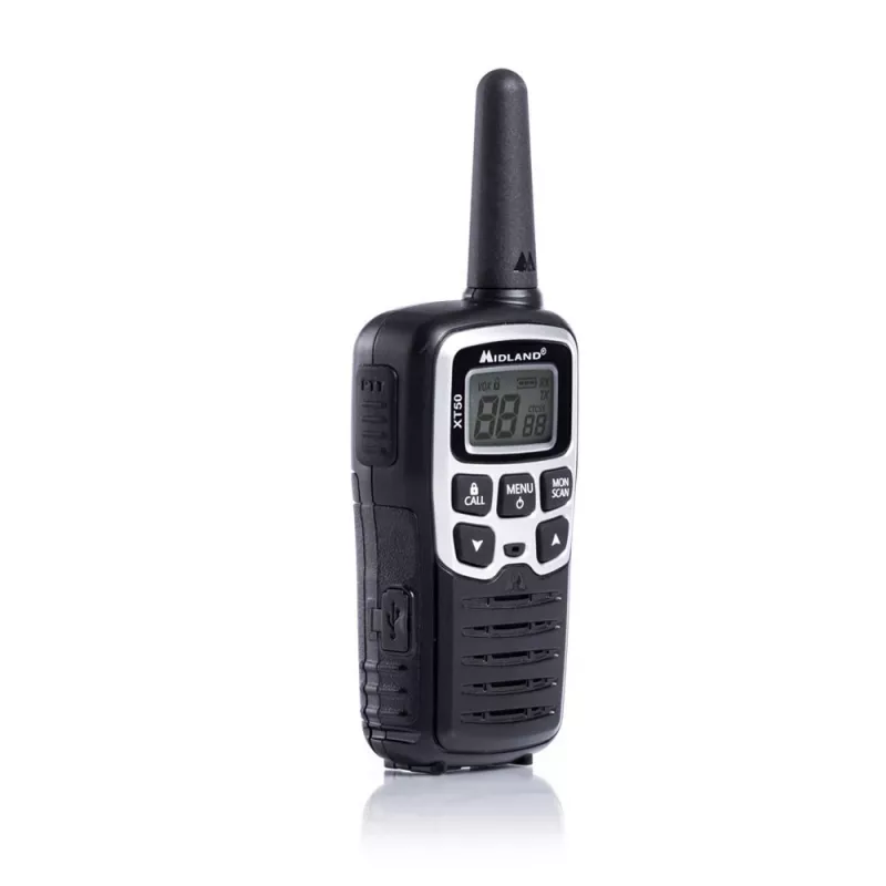 Midland XT50 2x ricetrasmettitore PMR446 grigio
