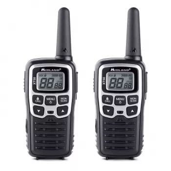 Midland XT50 2x ricetrasmettitore PMR446 grigio