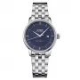MIDO Baroncelli III orologio da donna automatico 30mm quadrante blu acciaio inox M037207110410