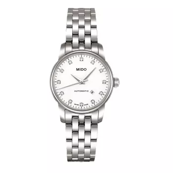 MIDO Baroncelli III Orologio automatico donna 29mm acciaio inox quadrante antracite M76004661