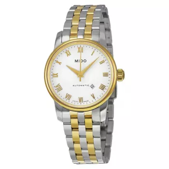 Orologio automatico donna MIDO Baroncelli III M76009261 29mm argento acciaio inox