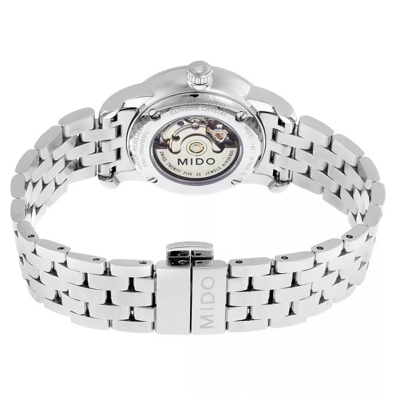 MIDO Orologio automatico donna M76004761 29mm Acciaio inox Quadrante argentato