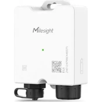 Milesight sensore di temperatura LoRaWAN TS201-868M, EU868, NTC interno, configurazione NFC, IP30, a batteria