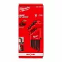 Set chiavi a brugola imperiali Milwaukee 13 pezzi con rivestimento in ossido nero