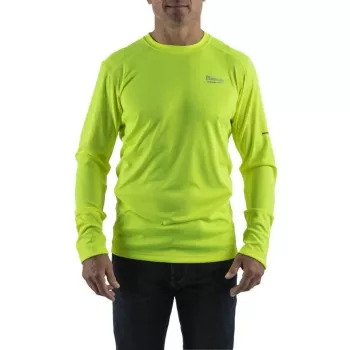MILWAUKEE T-shirt da lavoro a maniche lunghe giallo chiaro taglia S WWLSYL-S