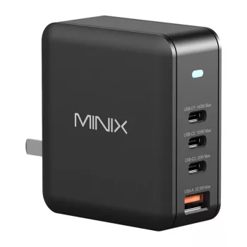 MINIX NEO-P165 caricabatterie GaN con 3x USB-C e 1x USB-A 165W