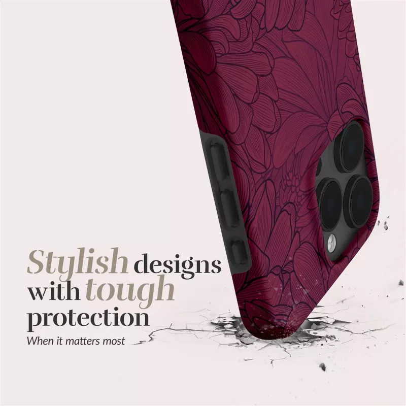 MIO Berry Blooms custodia MagSafe compatibile per iPhone 16 Pro Max