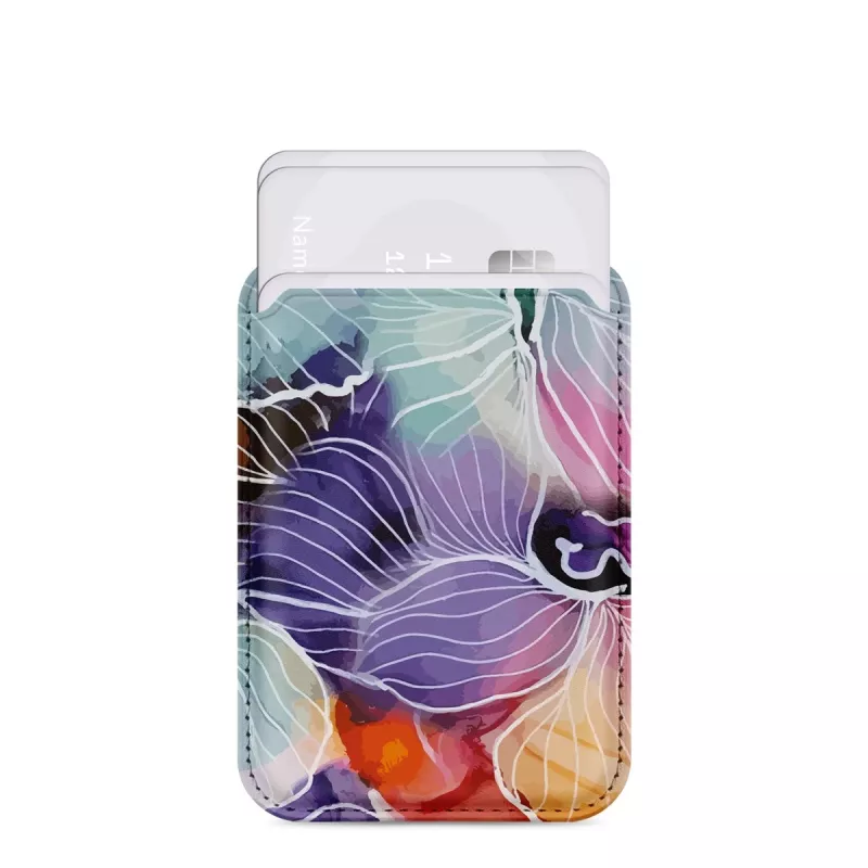 MIO Flowers Cover MagSafe con porta carte