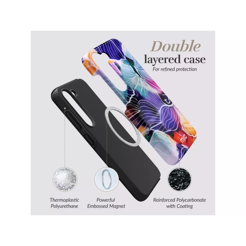 MIO Flowers compatibile MagSafe per Samsung S24 5G