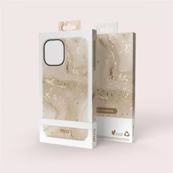 MIO Gold Marble custodia compatibile MagSafe per iPhone 13/14/15