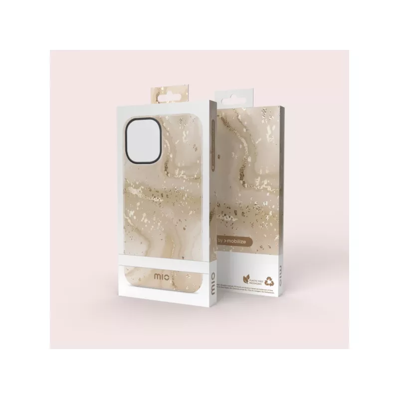 MIO Gold Marble compatibile MagSafe per iPhone 17