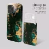 MIO Green Marble Custodia MagSafe compatibile con porta carte