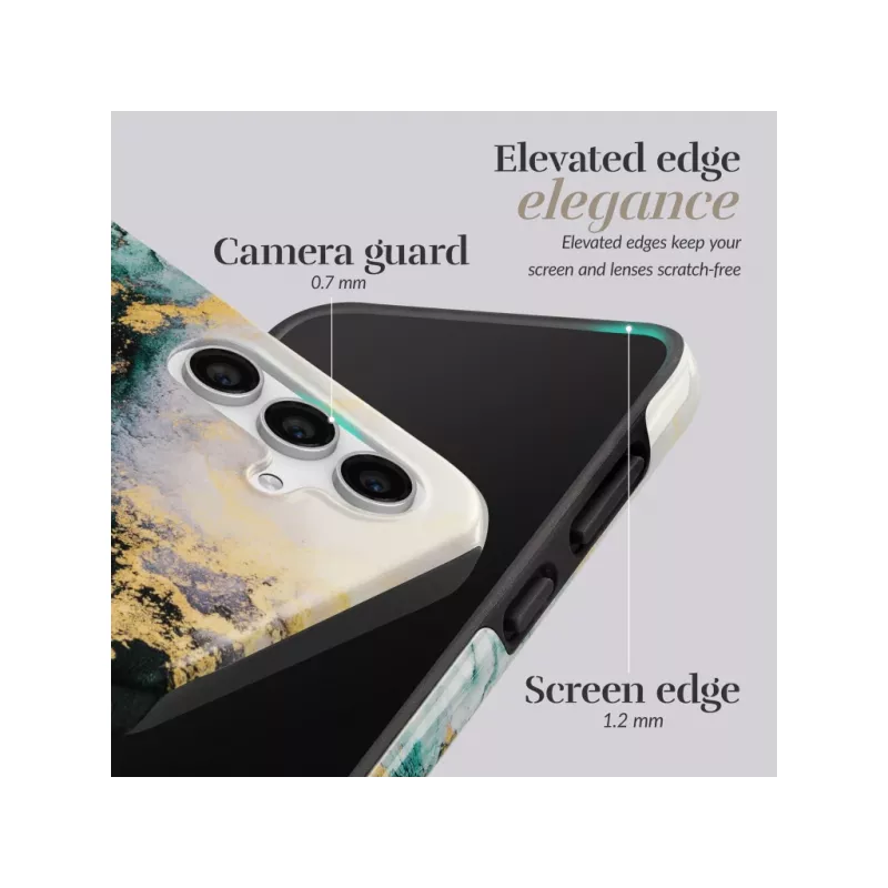 MIO Green Marble custodia compatibile MagSafe per Samsung S24 5G