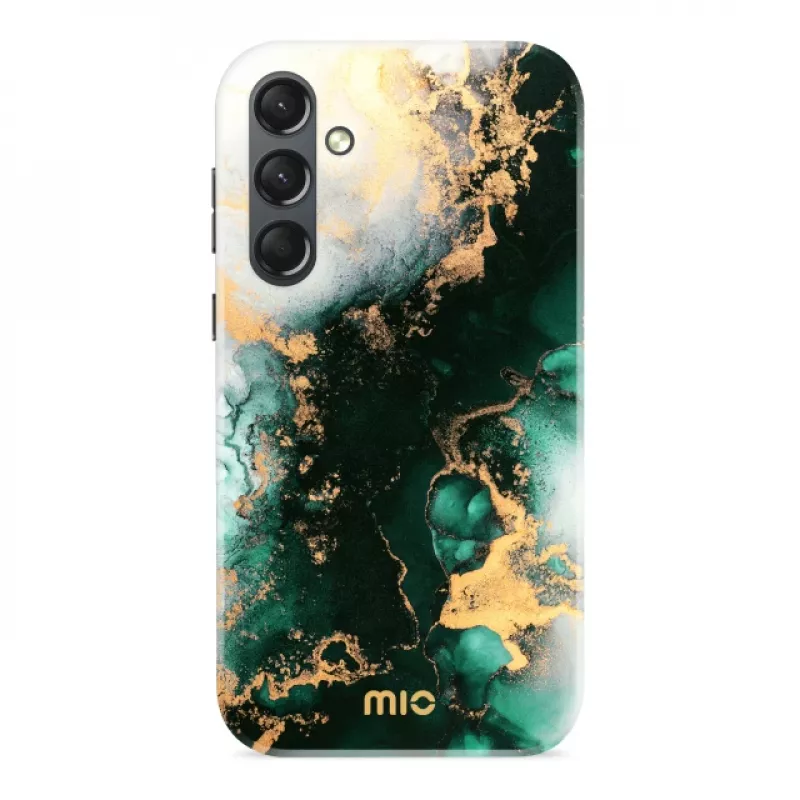 MIO Green Marble custodia compatibile MagSafe per Samsung S24 5G