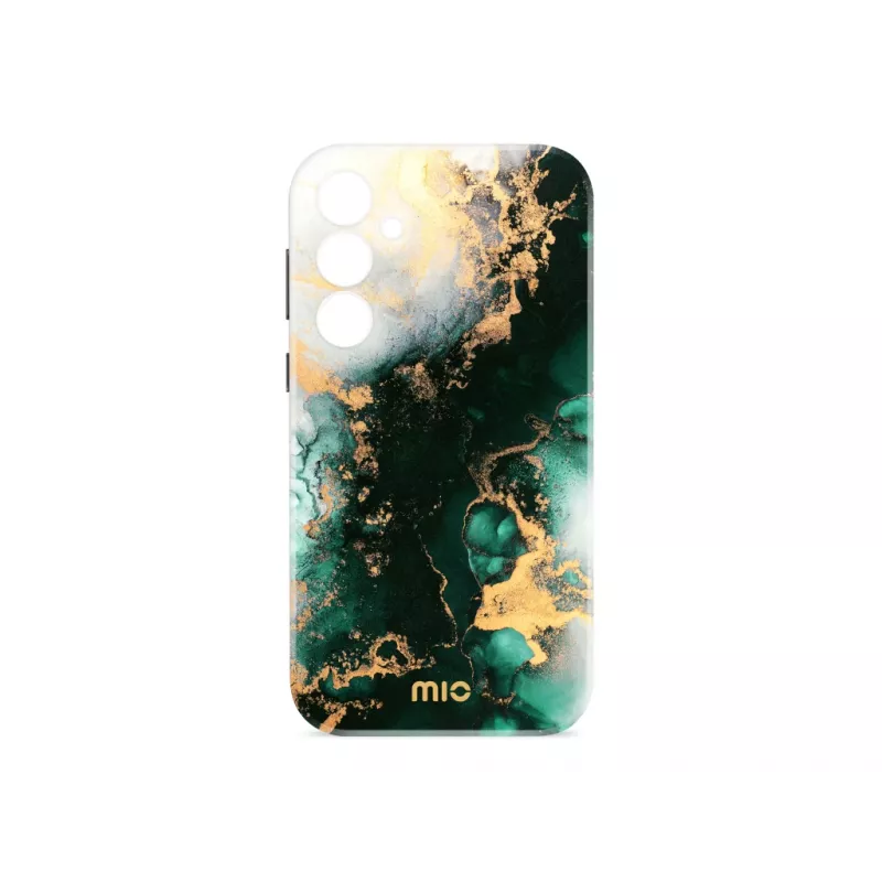 MIO Green Marble custodia compatibile MagSafe per Samsung S25 Plus 5G