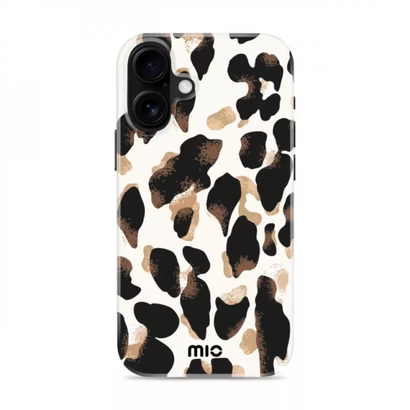 MIO Leopard custodia compatibile MagSafe per iPhone 16 Plus