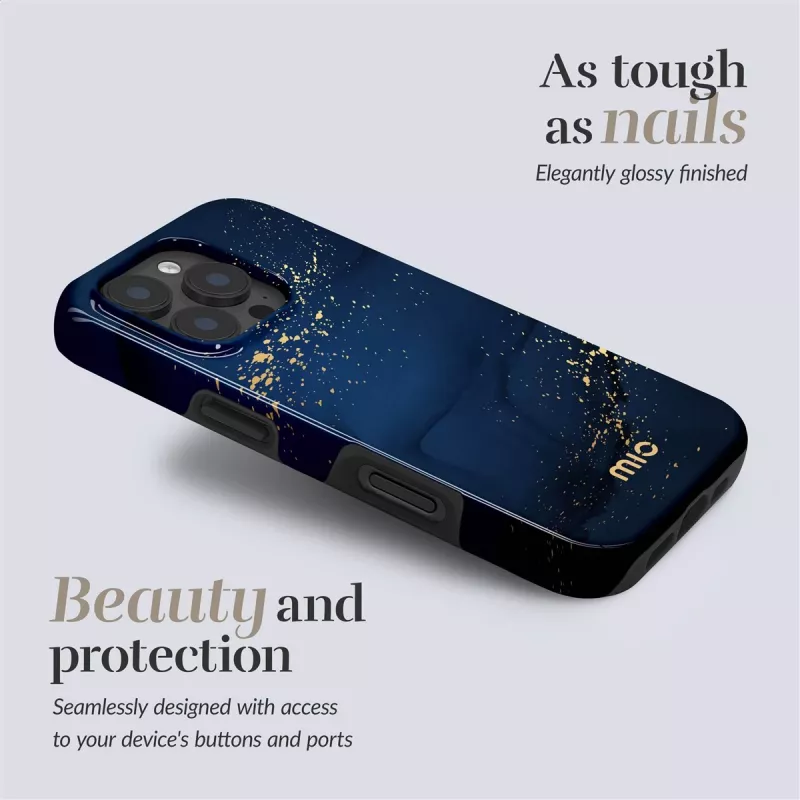 MIO Midnight Sparkle Cover MagSafe compatibile con iPhone 16