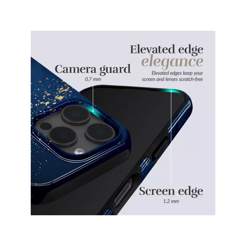MIO Midnight Sparkle Cover MagSafe compatibile con iPhone 17 Pro