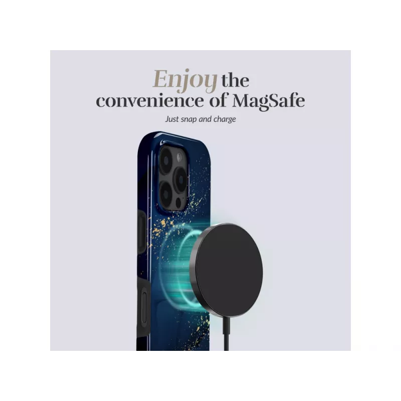 MIO Midnight Sparkle Cover MagSafe compatibile con iPhone 17 Pro