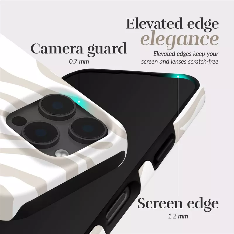 MIO Sandy Zebra Custodia MagSafe compatibile con iPhone 16