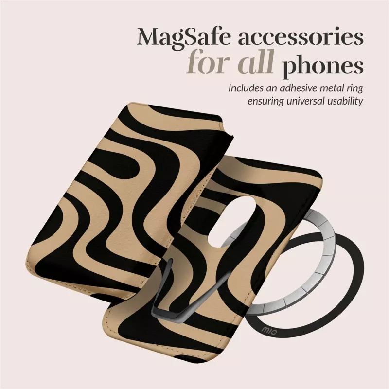 MIO Swirl Cover MagSafe con porta carte