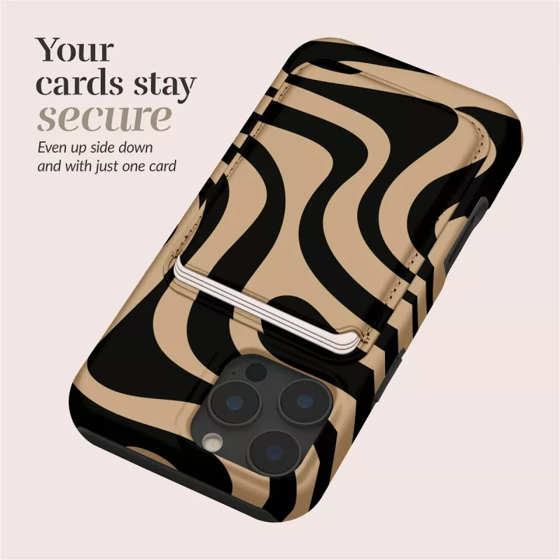 MIO Swirl Cover MagSafe con porta carte