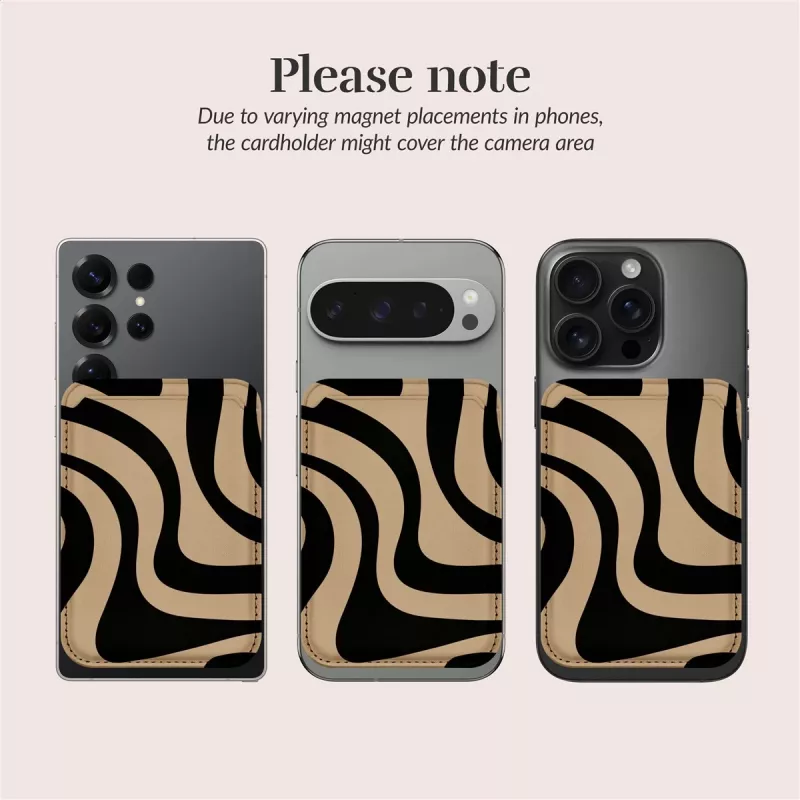 MIO Swirl Cover MagSafe con porta carte