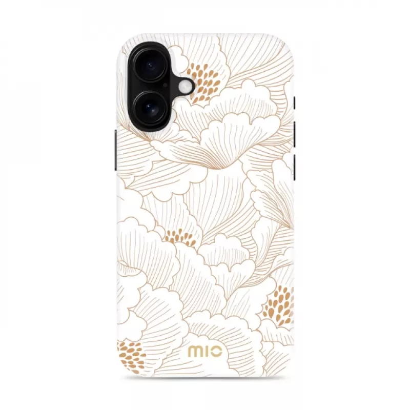 MIO White Roses compatibile MagSafe per iPhone 16 Plus