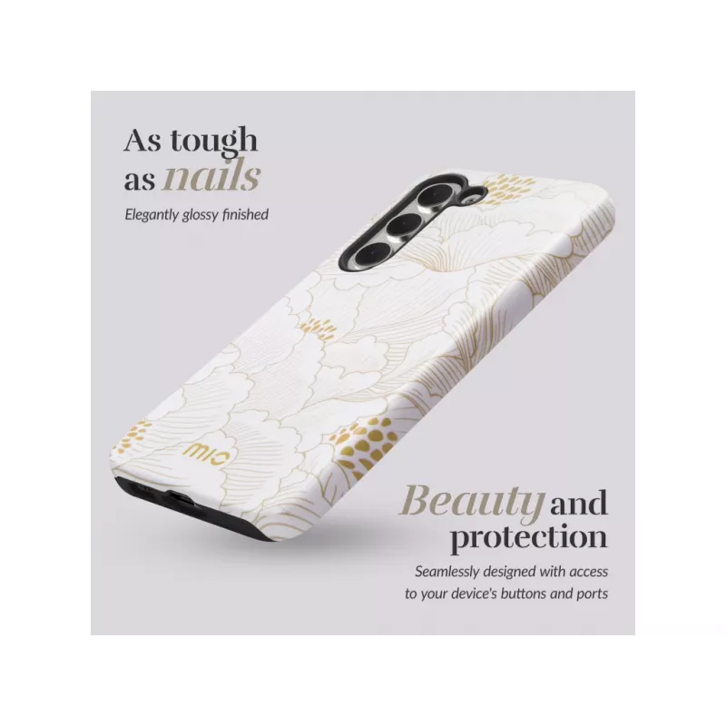 MIO White Roses compatibile MagSafe per Samsung S25 5G
