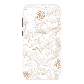 MIO White Roses compatibile MagSafe per Samsung S25 5G