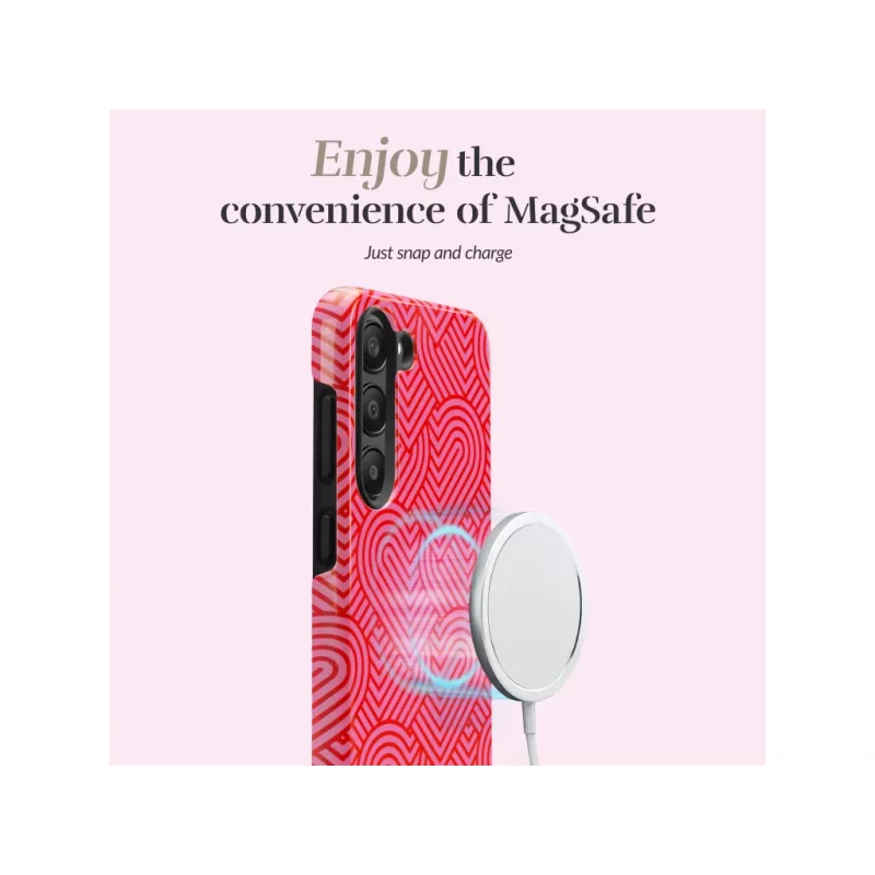 MIO Wild Hearts custodia compatibile MagSafe per Samsung S25 Ultra 5G